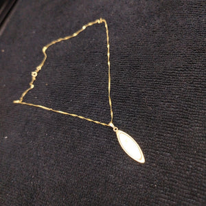 CADENA, MEDALLA RELIGIOSA ORO 14 K 1.8 GRMS (SEMINUEVO)