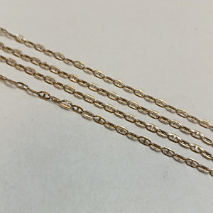 CADENA ORO, RODIADO 10 K 3.4 GRMS (SEMINUEVO)