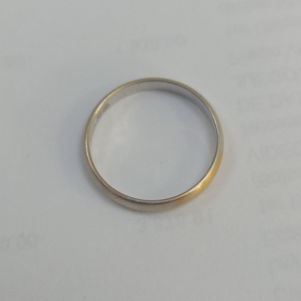 ARGOLLA ORO BLANCO 14 K 1.8 GRMS (SEMINUEVO)