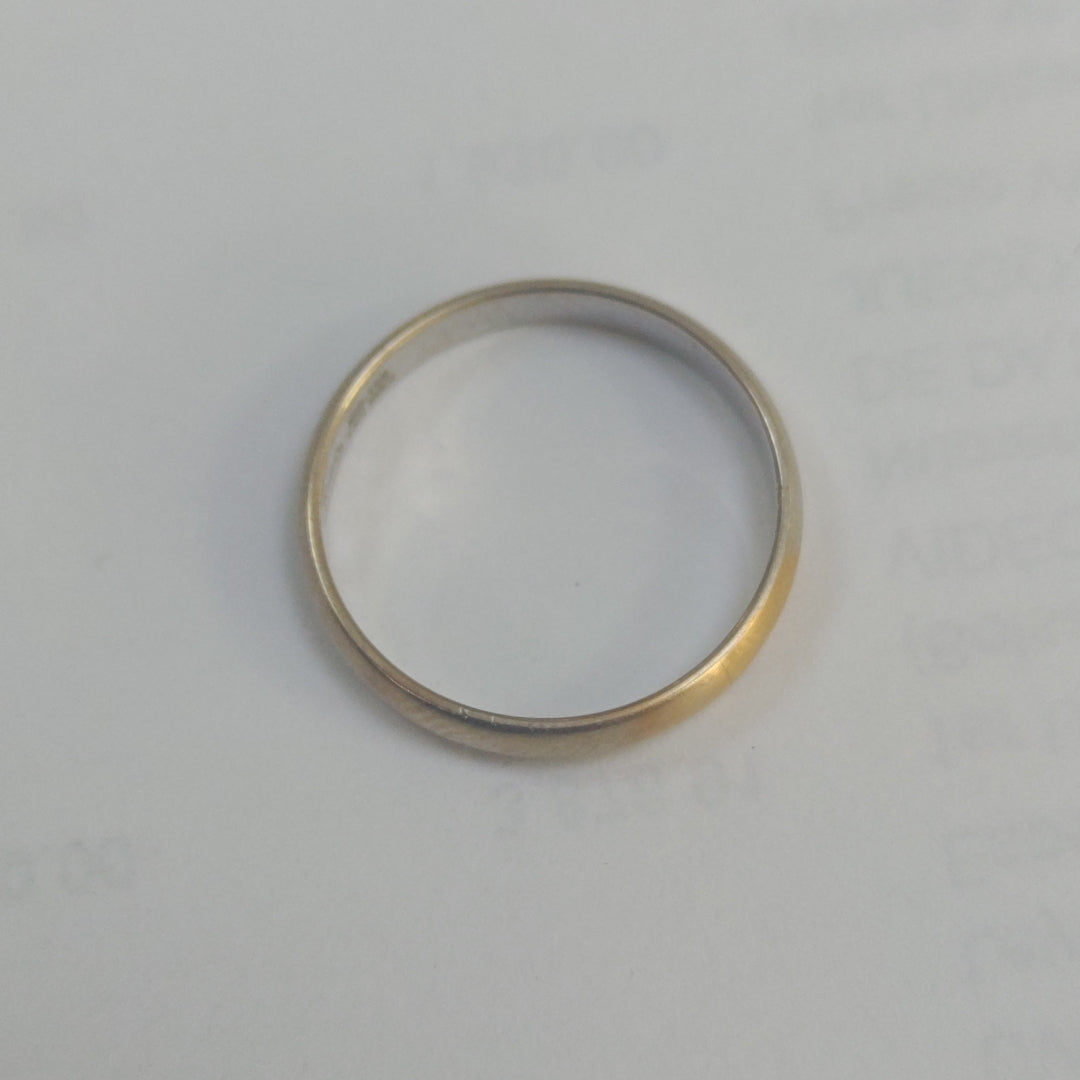 ARGOLLA ORO BLANCO 14 K 1.8 GRMS (SEMINUEVO)