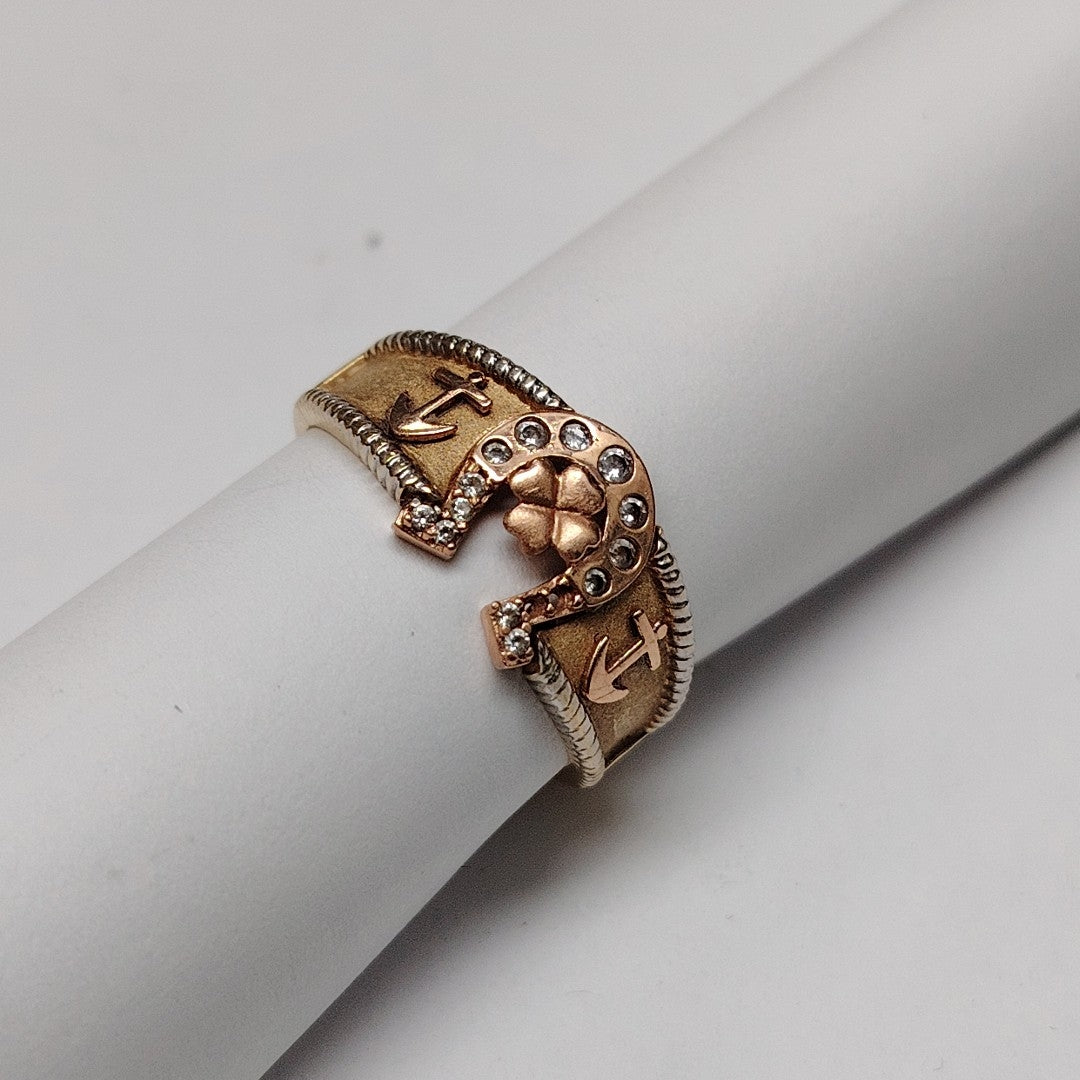 ANILLO ORO 14 K 3.3 GRMS (SEMINUEVO)