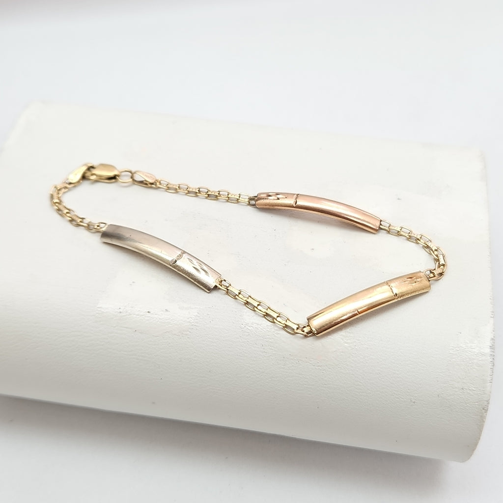 PULSERA ORO 10 K 2.9 GRMS (SEMINUEVO)