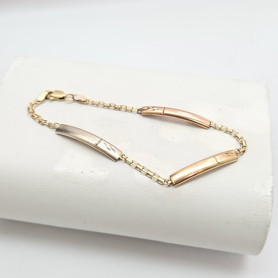 PULSERA ORO 10 K 2.9 GRMS (SEMINUEVO)