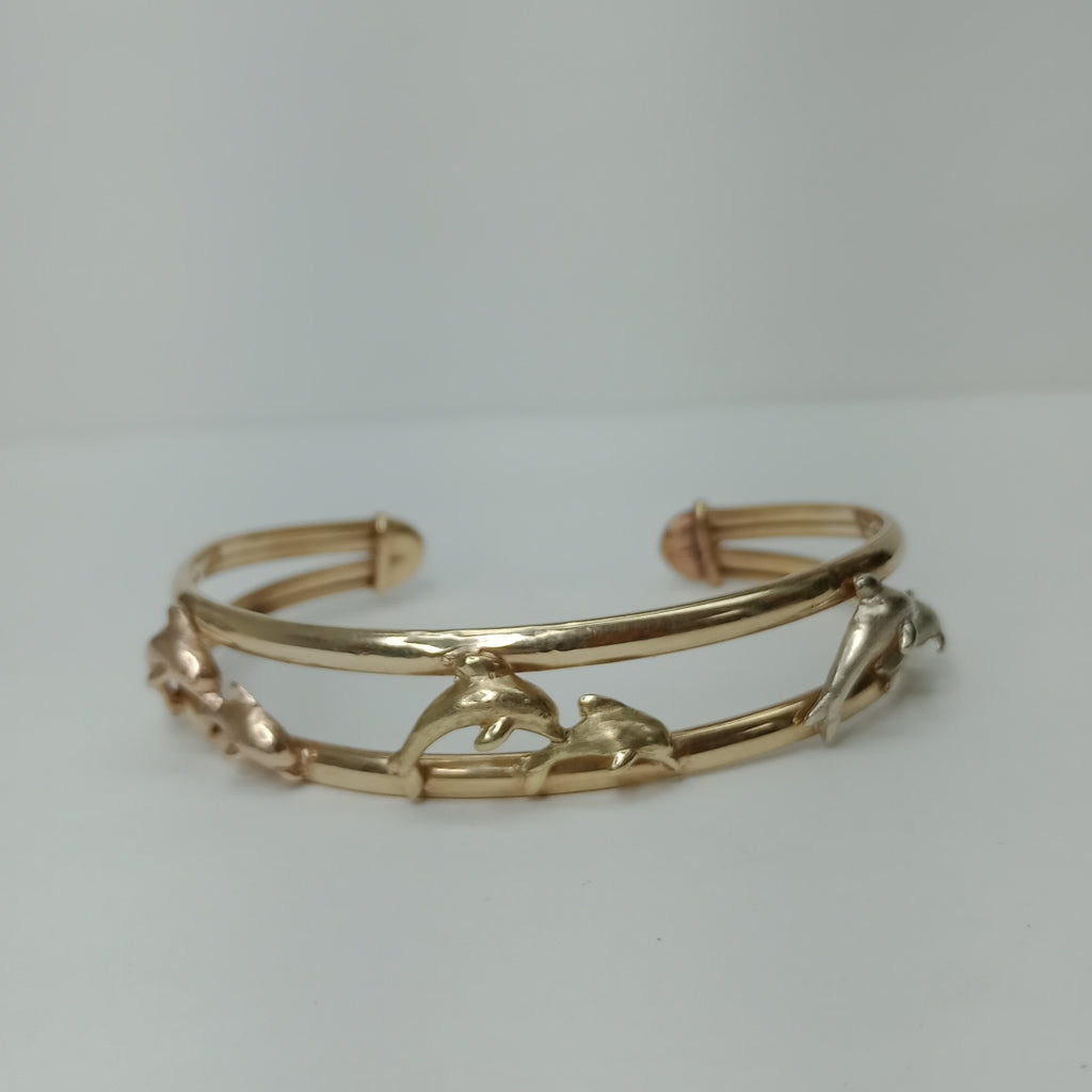 BRAZALETE ORO 10 K 11.4 GRMS (SEMINUEVO)