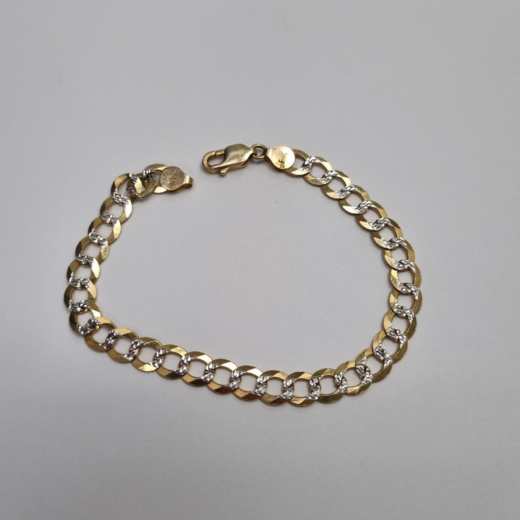 PULSERA ORO, RODIADO 14 K 10.2 GRMS (SEMINUEVO)