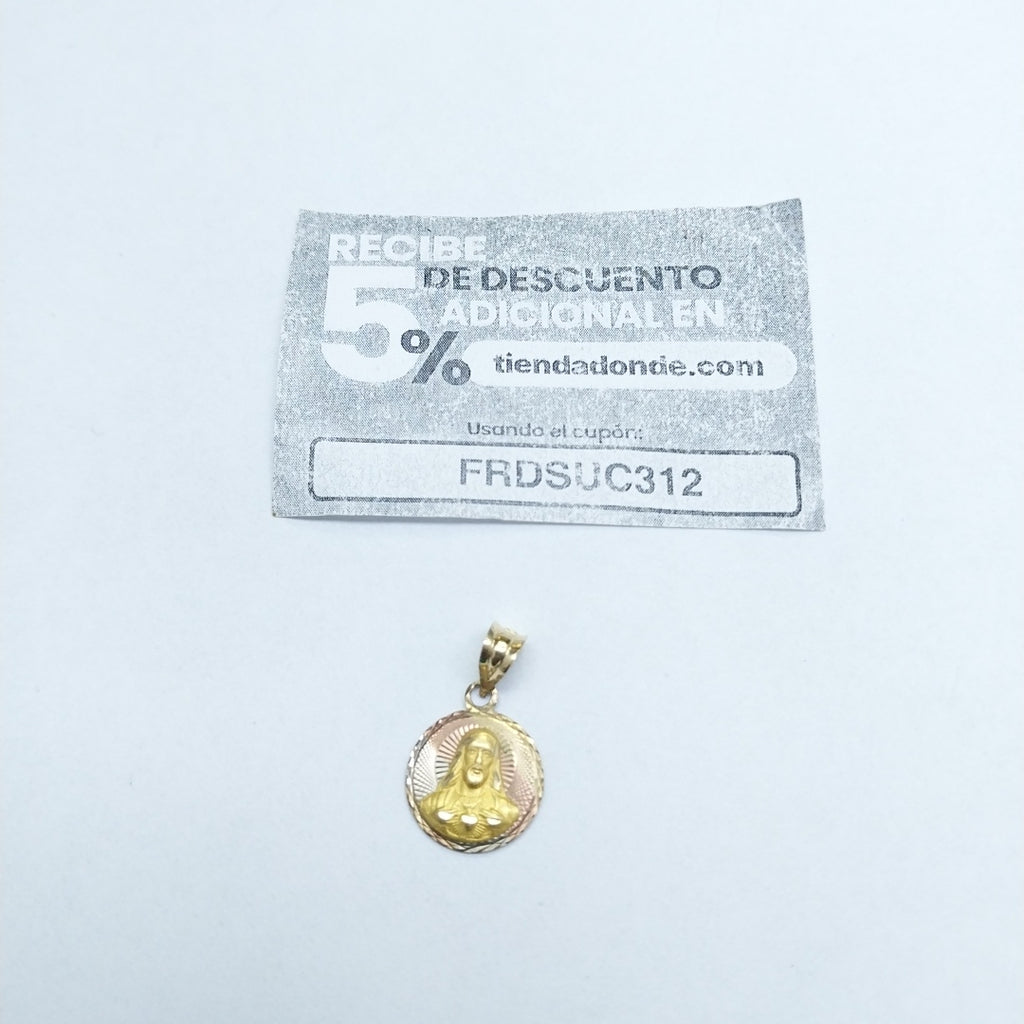 MEDALLA PERSONAL ORO 10 K 1 GRMS (SEMINUEVO)