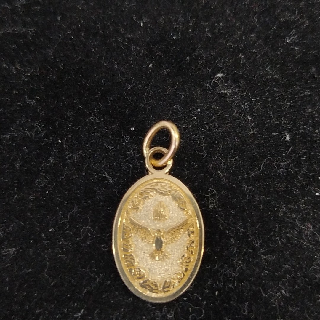 MEDALLA PERSONAL ORO 14 K 1.6 GRMS (SEMINUEVO)