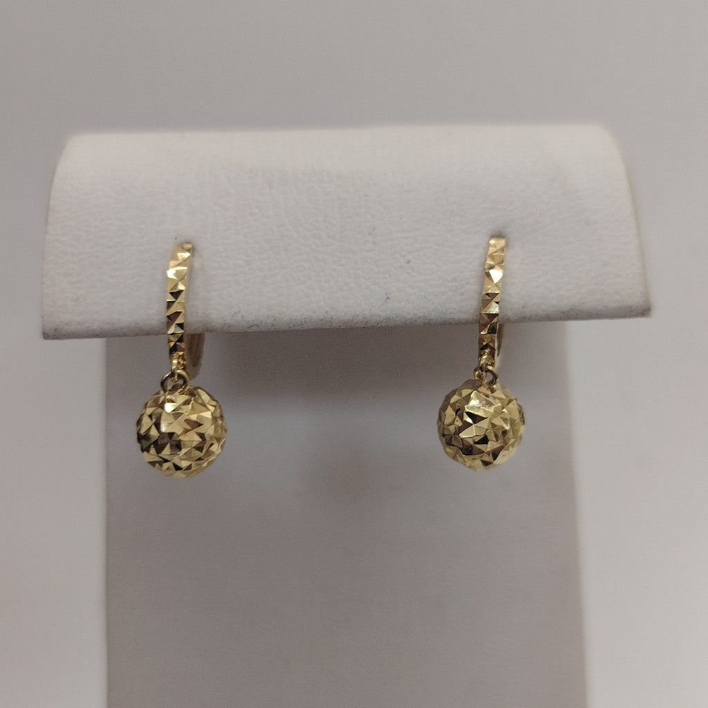 ARRACADAS PAR ORO 14 K 2 GRMS (SEMINUEVO)