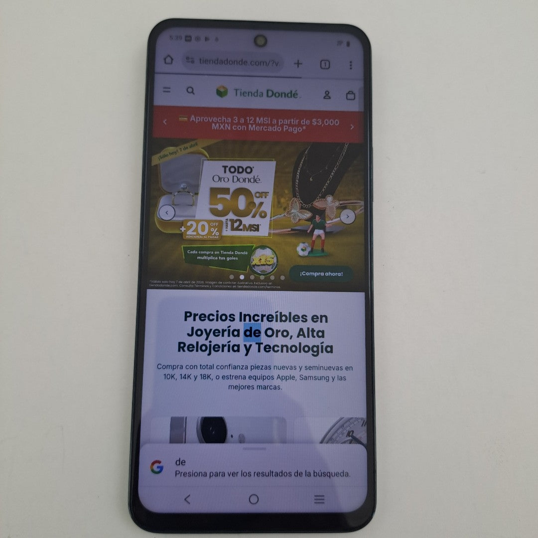 CELULAR VIVO Y28 V2352 256 GB 8 GB RAM (SEMINUEVO)