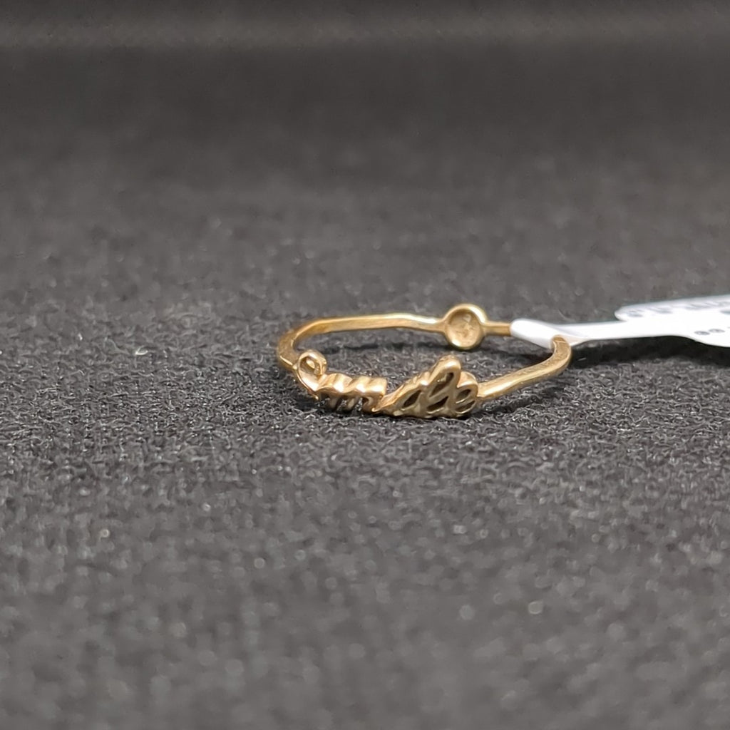 ANILLITO ORO 14 K 0.9 GRMS (SEMINUEVO)