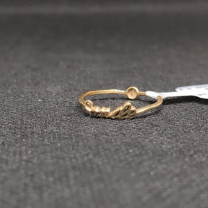 ANILLITO ORO 14 K 0.9 GRMS (SEMINUEVO)