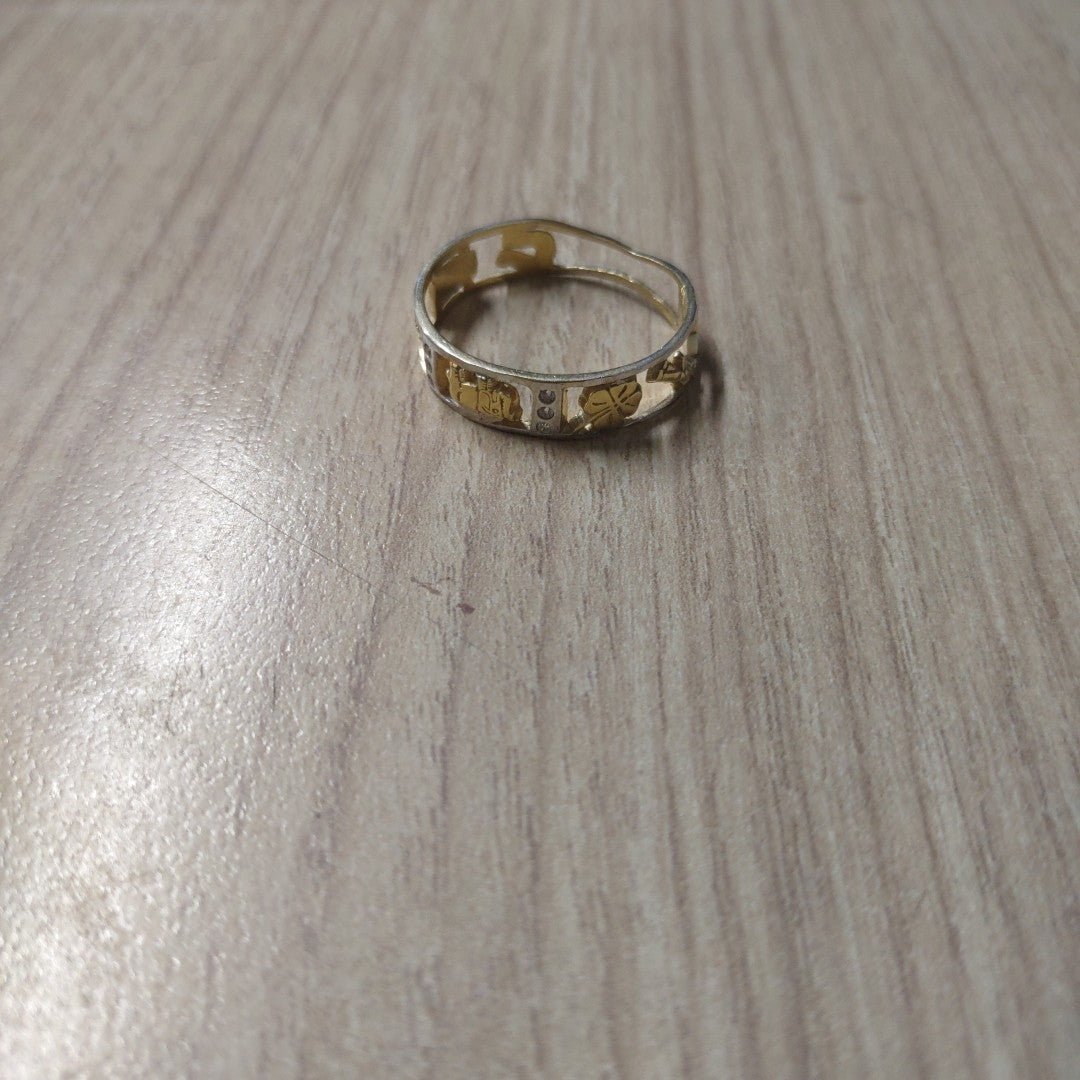 ANILLO ORO 14 K 3 GRMS (SEMINUEVO)