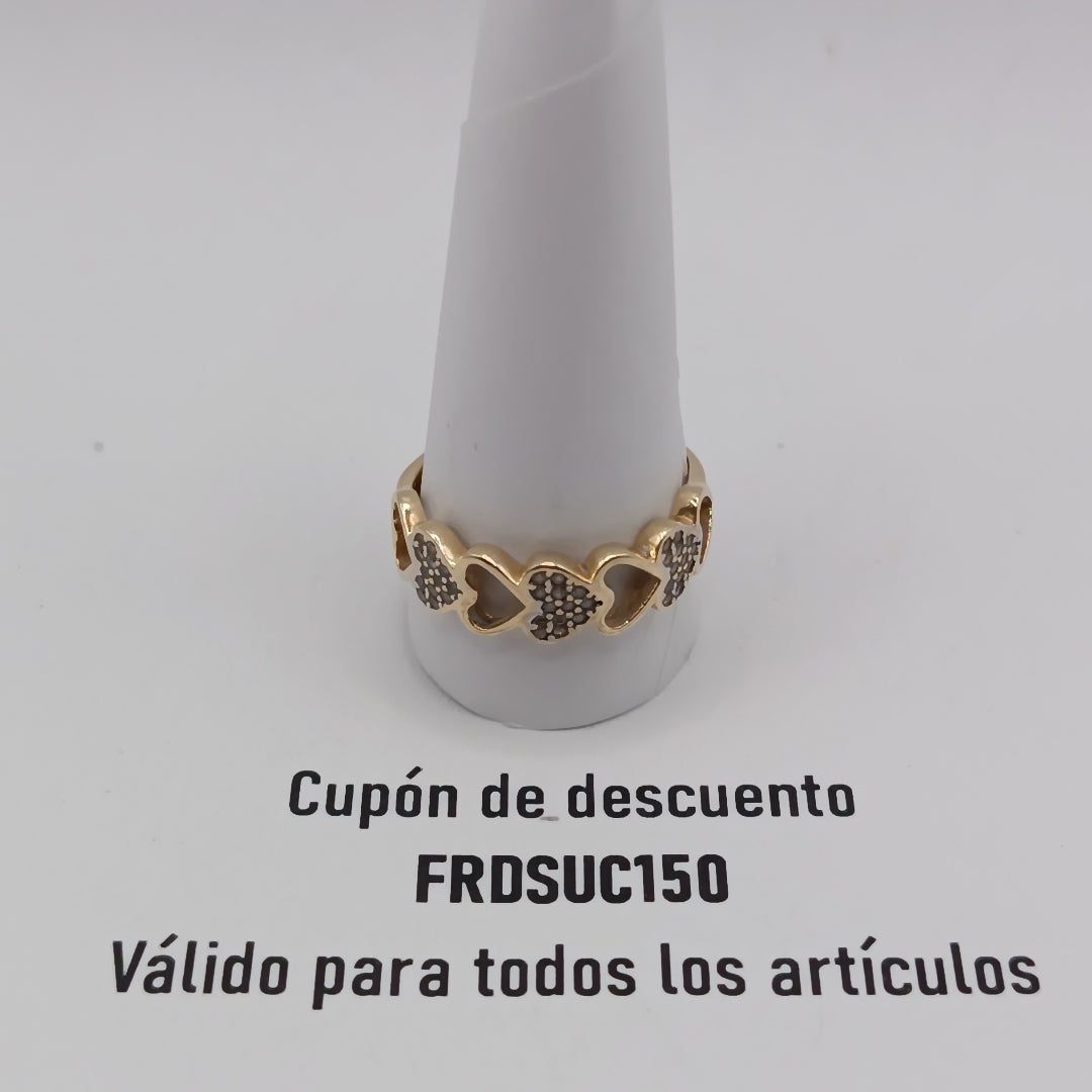 ANILLO ORO 14 K 2.3 GRMS (SEMINUEVO)