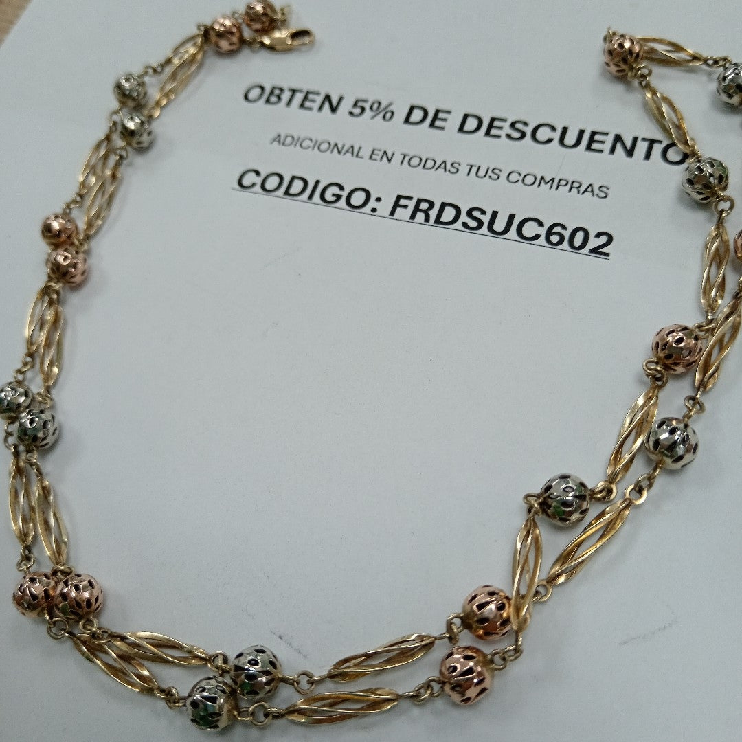 CADENA ORO 14 K 20,80 GRMS (SEMINUEVO)