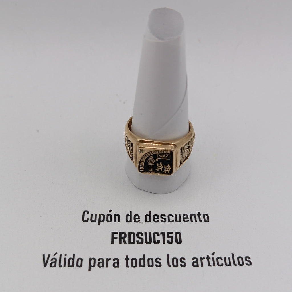 ANILLO ORO 14 K 8,00 GRMS (SEMINUEVO)