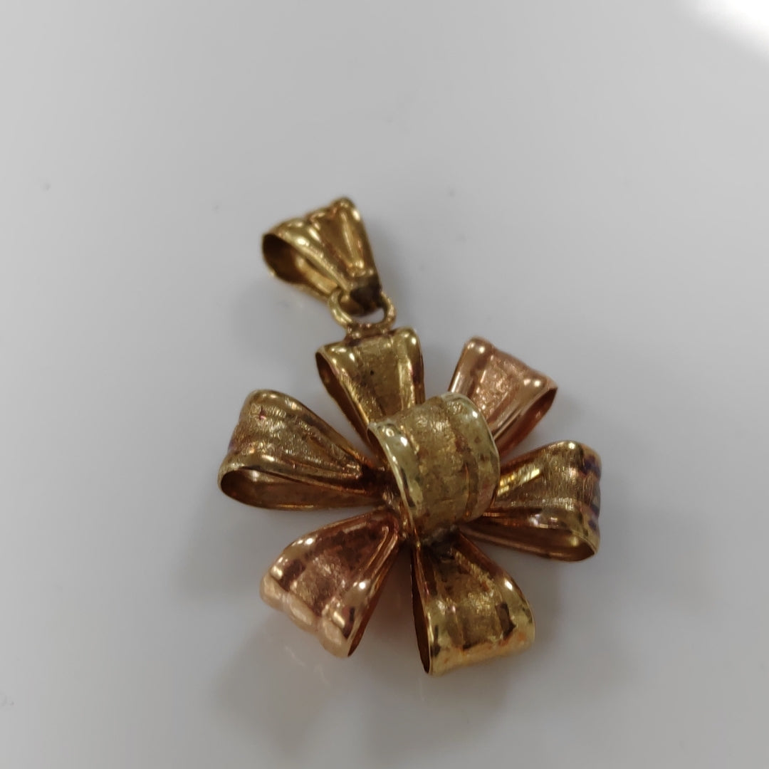 DIJE ORO COMBINADO 14 K 1.9 GRMS (SEMINUEVO)