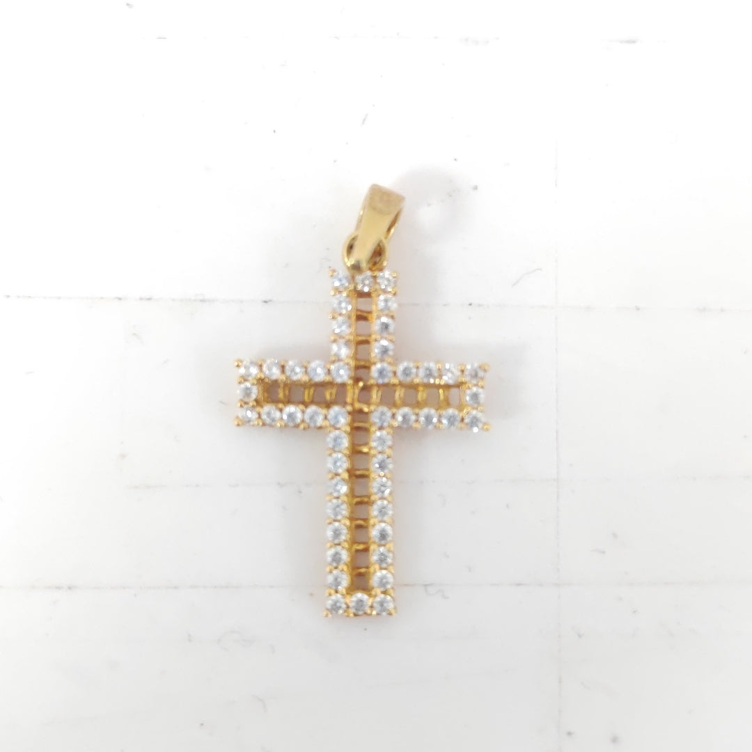 CRUZ, DIJE ORO 18 K 1.4 GRMS (SEMINUEVO)