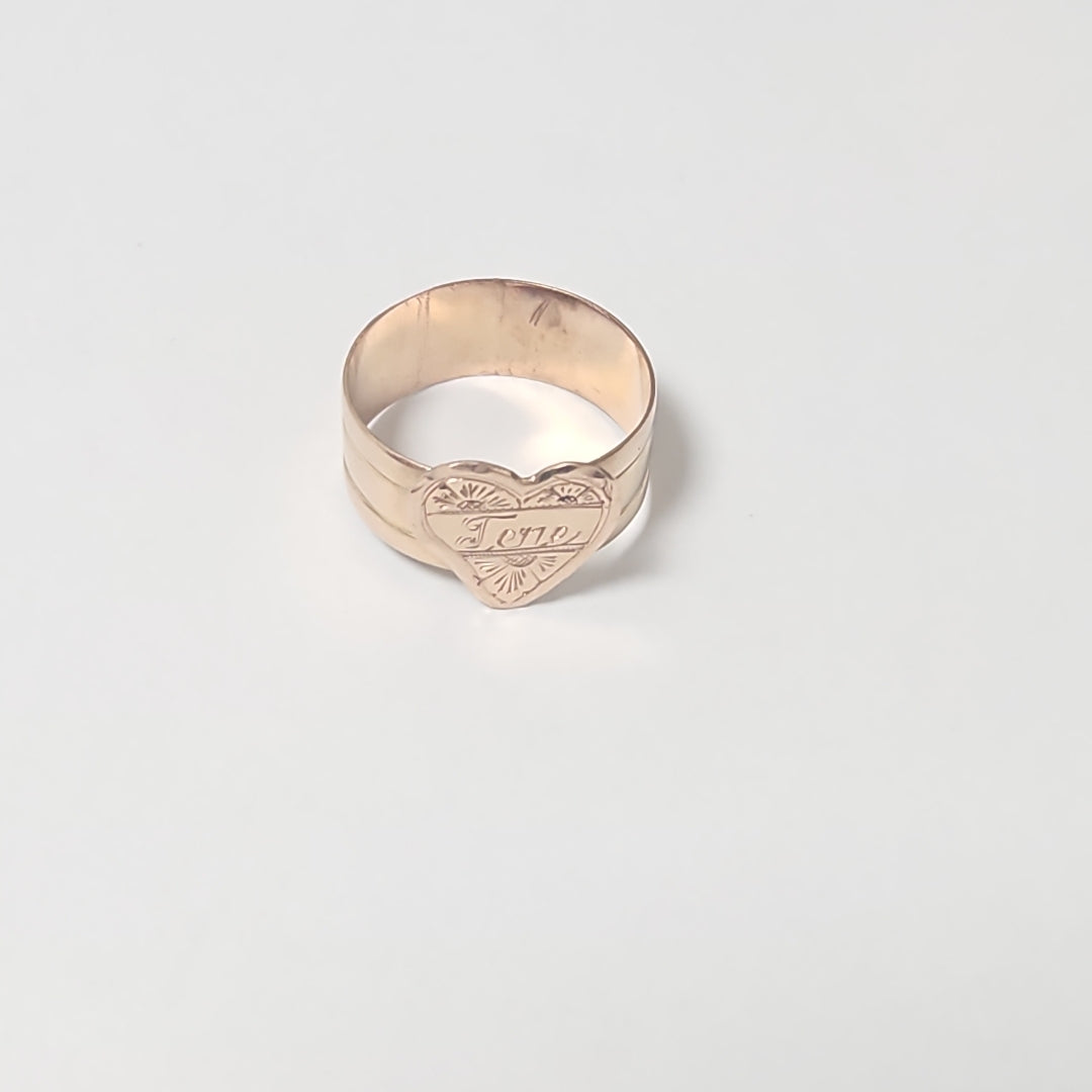 ANILLO ORO 10 K 3,30 GRMS (SEMINUEVO)