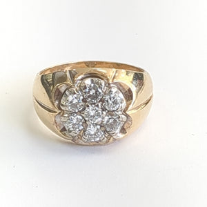 ANILLO ORO 14 K 10.7 GRMS (SEMINUEVO)