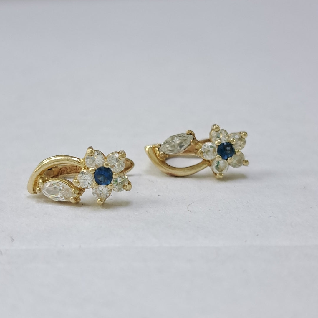 ARETES PAR ORO 10 K 2,30 GRMS (SEMINUEVO)