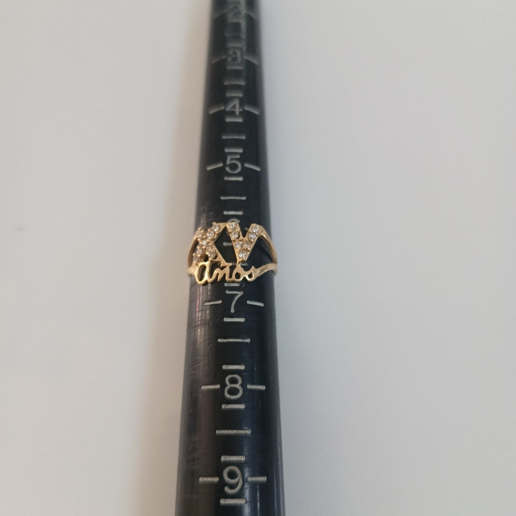 ANILLITO ORO 10 K 1.6 GRMS (SEMINUEVO)