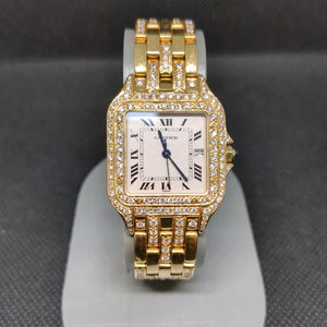 RELOJ CAJA Y PULSO ORO ORO 18 K 102.5 GRMS (SEMINUEVO)