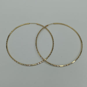 ARRACADAS PAR ORO 14 K 3.7 GRMS (SEMINUEVO)