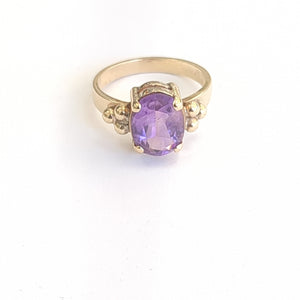 ANILLO ORO 14 K 5.3 GRMS (SEMINUEVO)