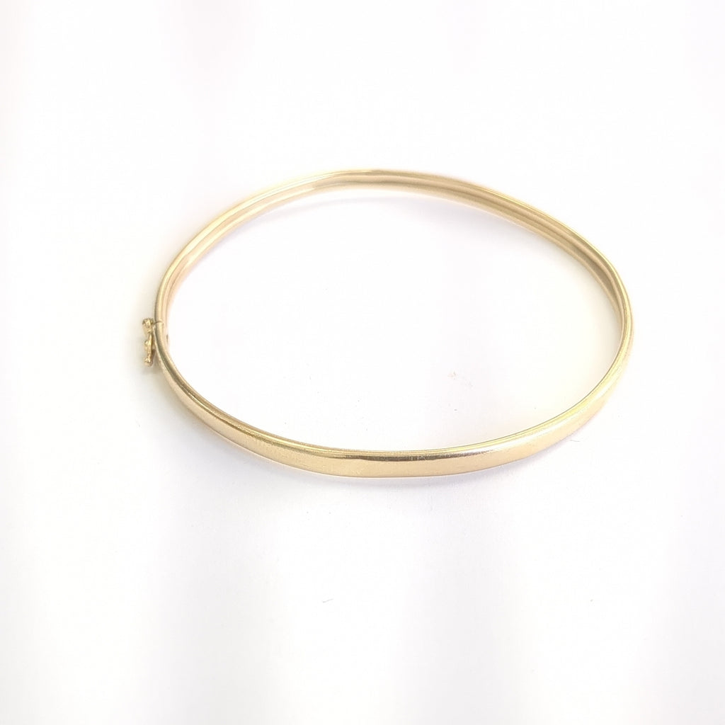 PULSERA RIGIDA ORO 14 K 4.7 GRMS (SEMINUEVO)