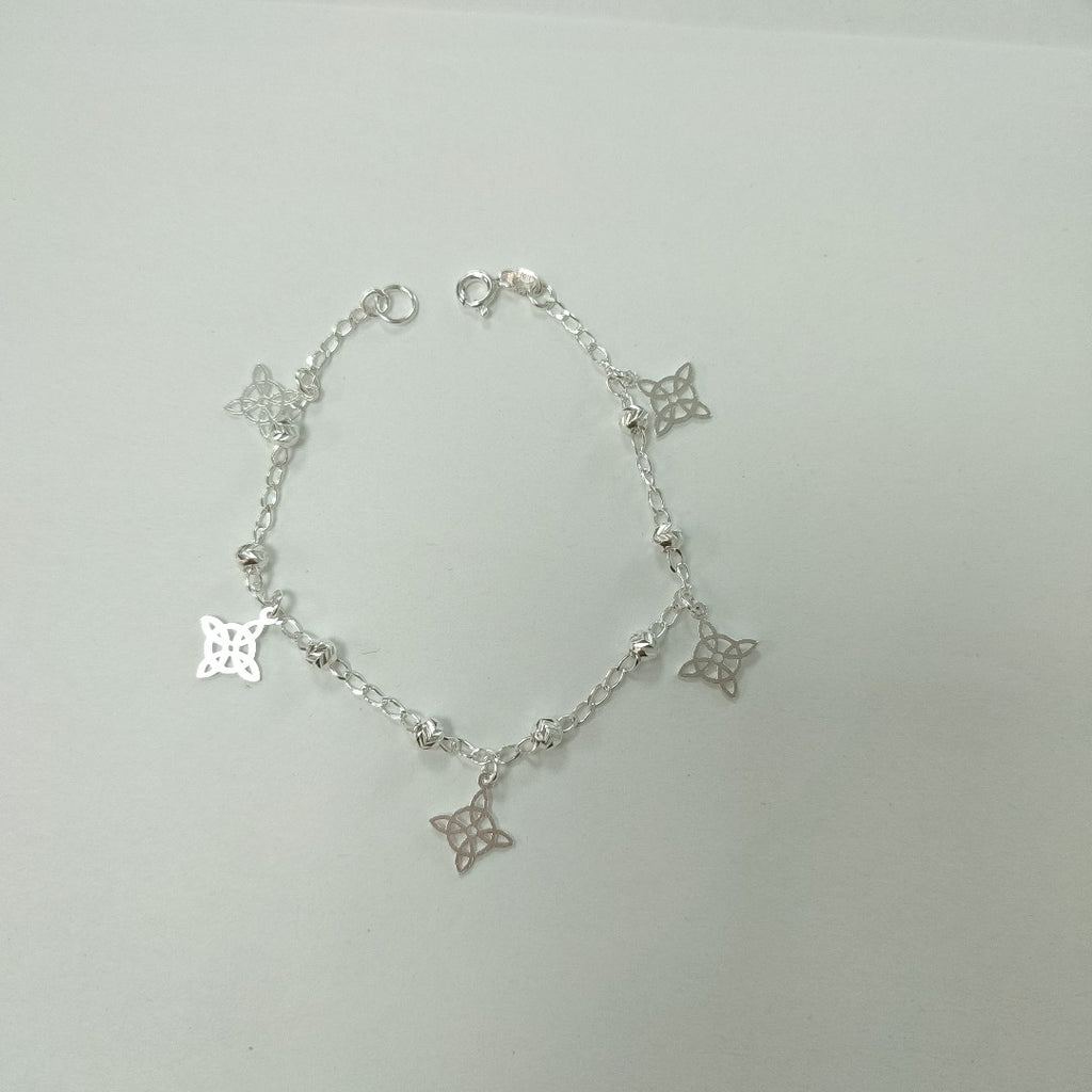 PULSERA TEJIDO ESPECIAL PLATA .925 18 CM 3.2 GR (NUEVO)