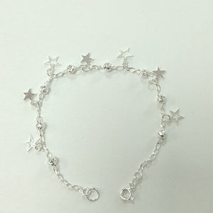 PULSERA TEJIDO ESPECIAL PLATA .925 18 CM 3.1 GR (NUEVO)