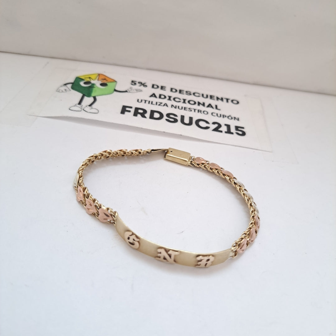 ESCLAVA ORO 10 K 14.9 GRMS (SEMINUEVO)