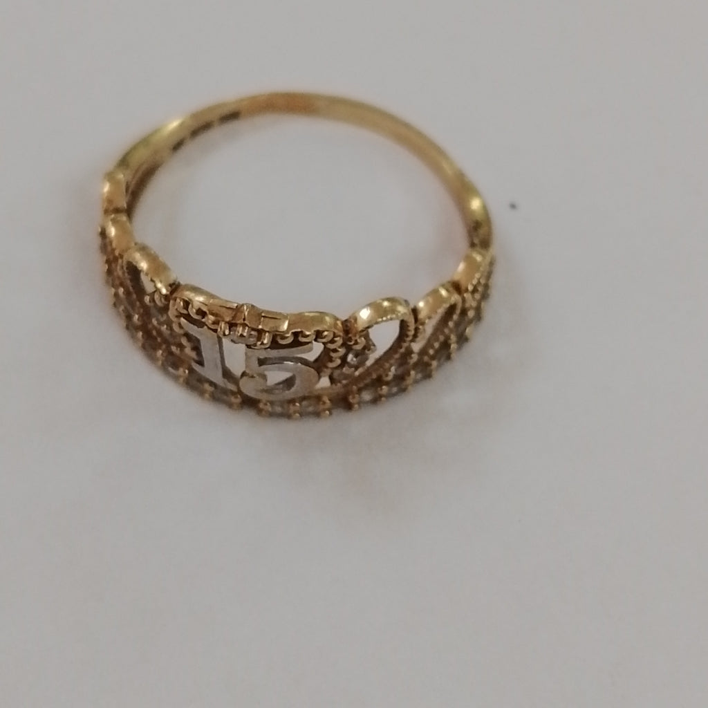 ANILLITO ORO 10 K 1.4 GRMS (SEMINUEVO)