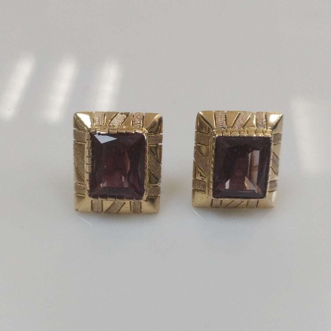 ARETES PAR ORO 8 K 9.2 GRMS (SEMINUEVO)