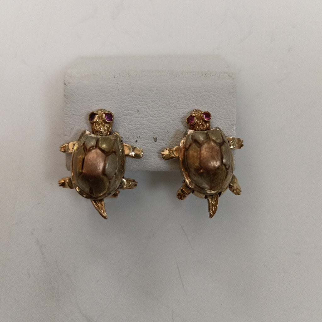 ARETES PAR ORO 10 K 5,80 GRMS (SEMINUEVO)