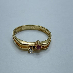 ANILLITO ORO 14 K 2 GRMS (SEMINUEVO)