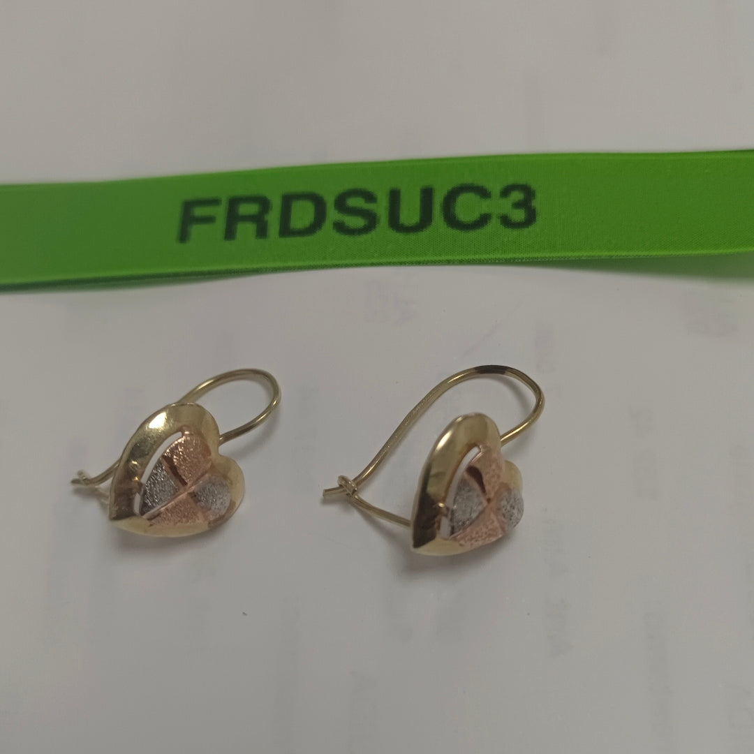 ARETES PAR ORO 14 K 1.5 GRMS (SEMINUEVO)