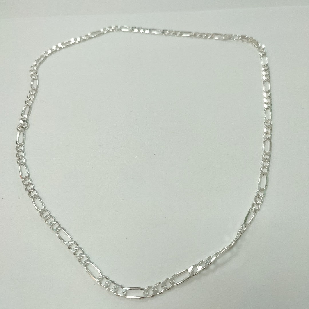 CADENA TEJIDO 3X1 PLATA .925 55 CM 16.1 GR (NUEVO)