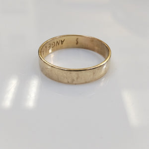ARGOLLA ORO 14 K 4.2 GRMS (SEMINUEVO)
