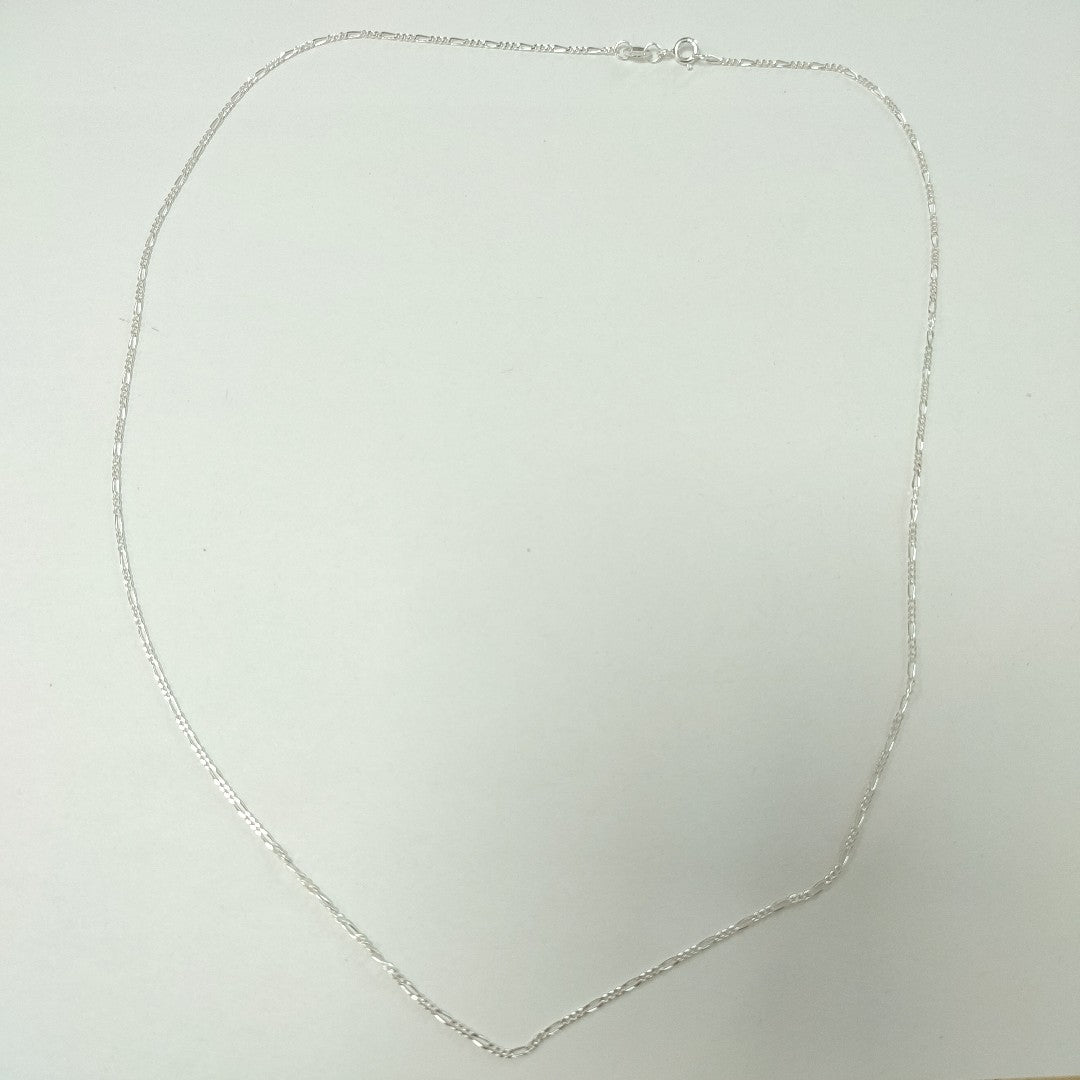 CADENA TEJIDO 3X1 PLATA .925 55 CM 2.3 GR (NUEVO)