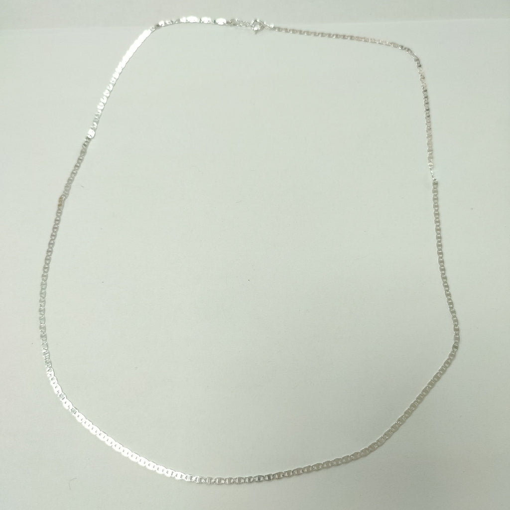 CADENA TEJIDO ESPEJO PLATA .925 60 CM 4.2 GR (NUEVO)