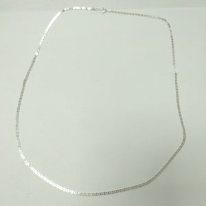 CADENA TEJIDO ESPEJO PLATA .925 60 CM 4.2 GR (NUEVO)