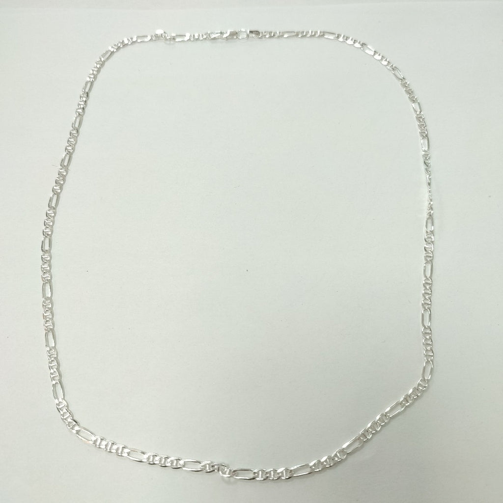 CADENA TEJIDO MARINERO PLATA .925 55 CM 7.9 GR (NUEVO)