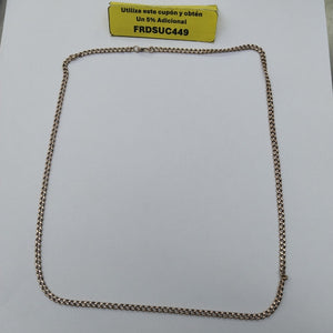 CADENA ORO 8 K 15.1 GRMS (SEMINUEVO)