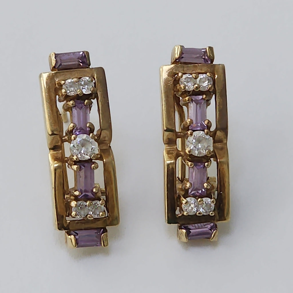 ARETES PAR ORO 10 K 4.9 GRMS (SEMINUEVO)