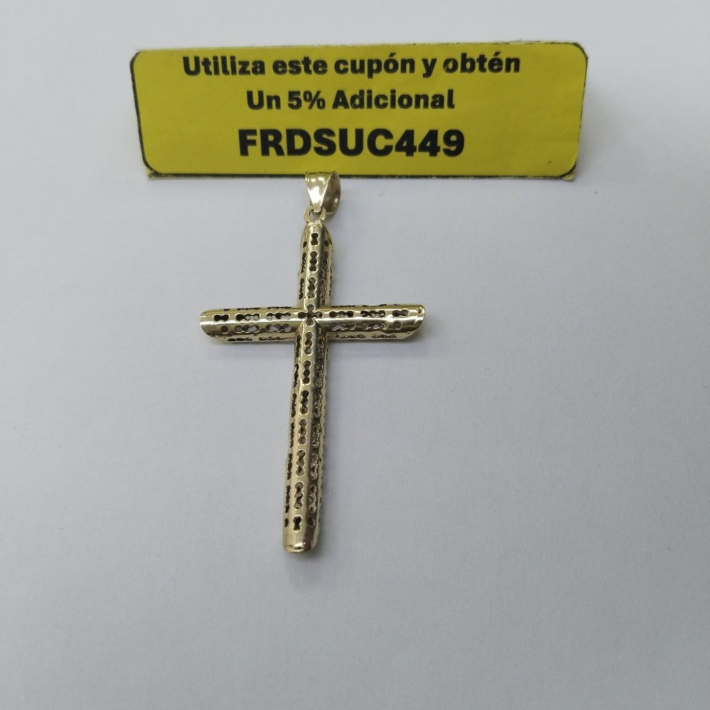 CRUZ, DIJE ORO 14 K 3.9 GRMS (SEMINUEVO)