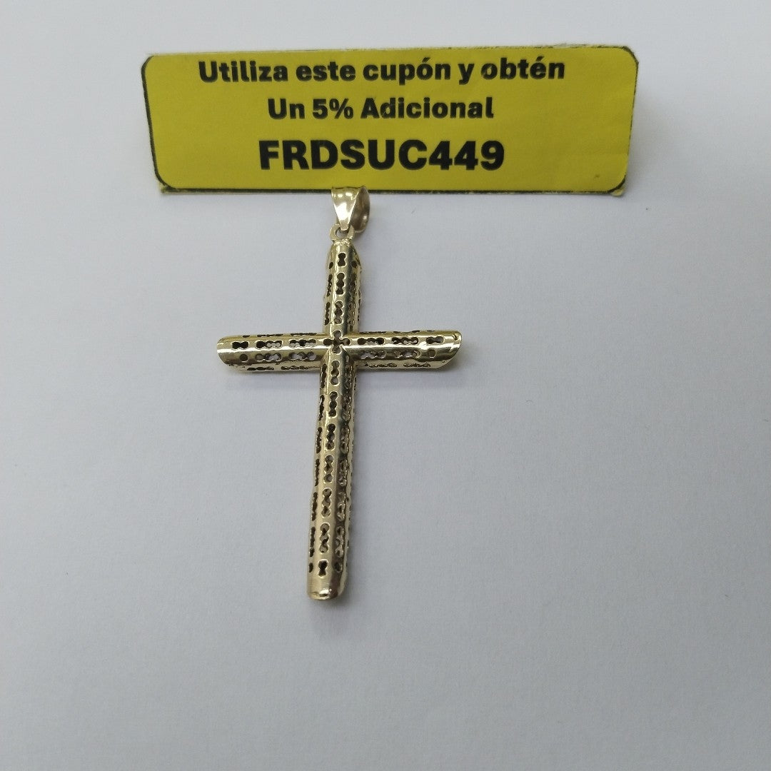 CRUZ, DIJE ORO 14 K 3.9 GRMS (SEMINUEVO)