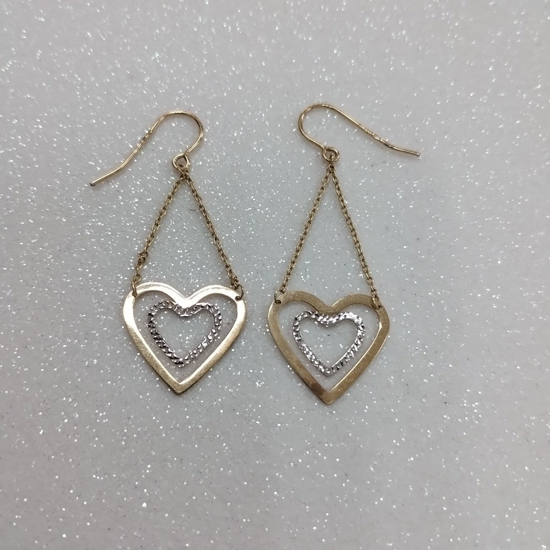 ARETES PAR ORO 14 K 1.7 GRMS (SEMINUEVO)