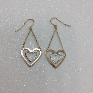 ARETES PAR ORO 14 K 1.7 GRMS (SEMINUEVO)