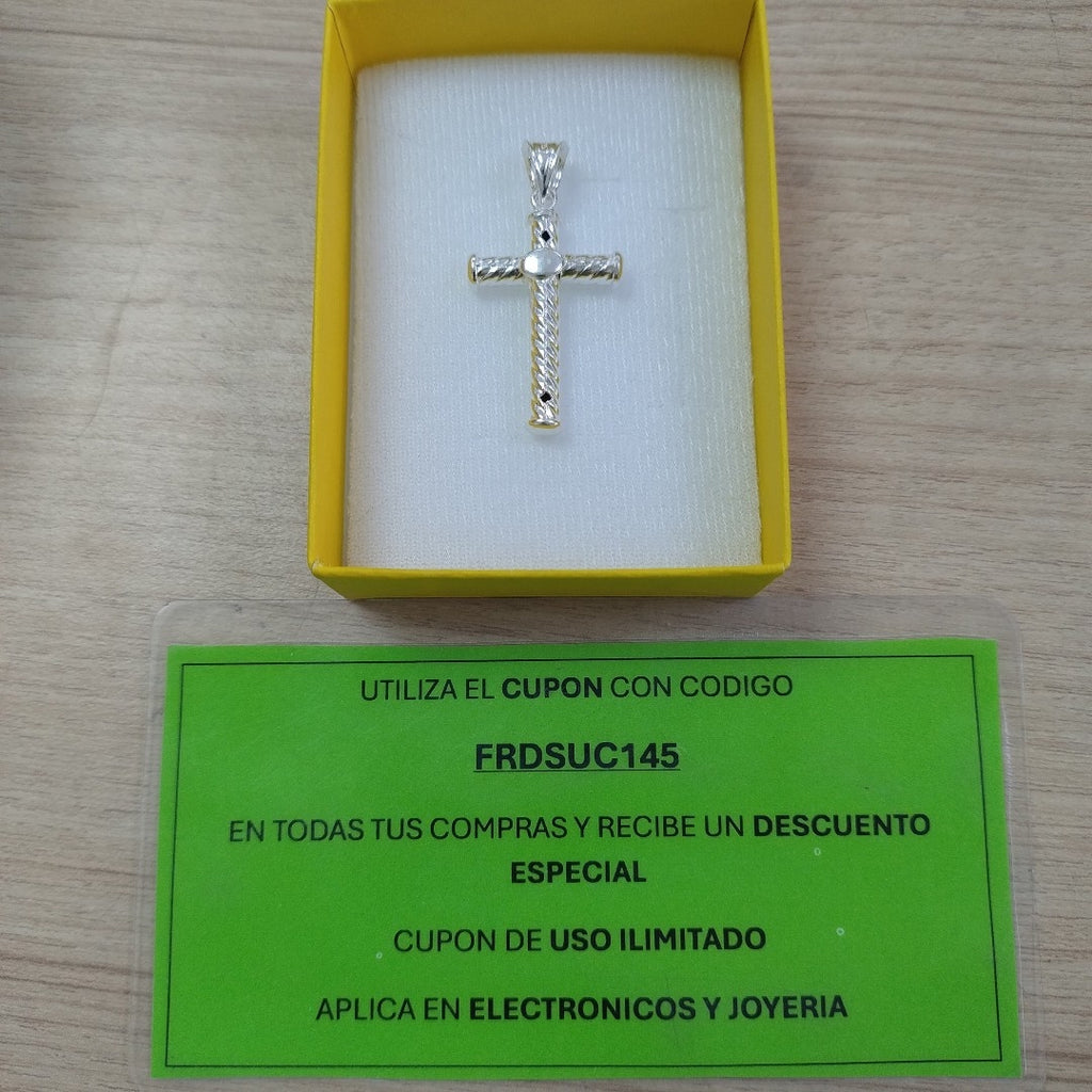 CRUZ PLATA .925 3.2 GR (NUEVO)